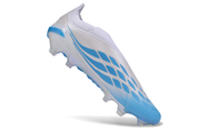 PREDFATOR LACELESS ACCURACY FG WHITE BLUE
