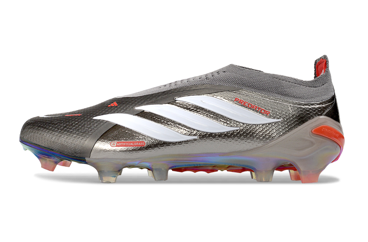 PREDATOR LACELESS  ACCURACY FG SILVER