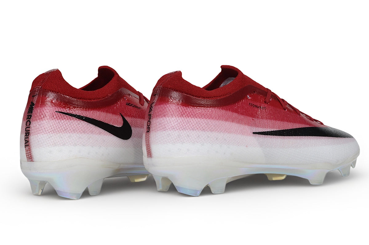 MERCURIAL VAPOR 17 ELITE FG WHITE RED