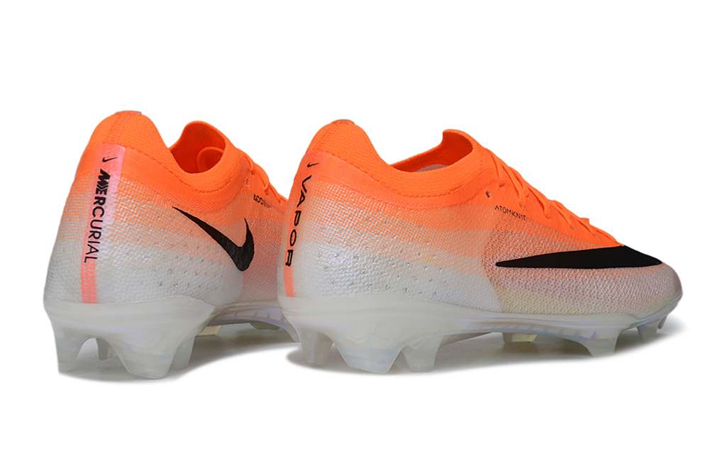 MERCURIAL VAPOR 17 ELITE FG WHITE ORANGE
