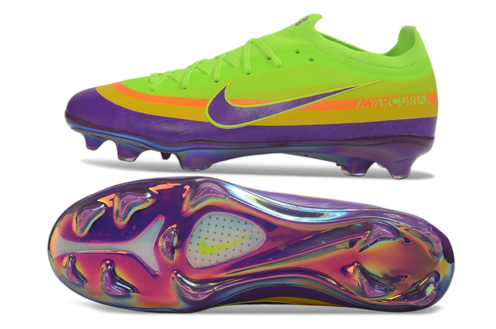 MERCURIAL VAPOR 17 ELITE FG GREEN PURPLE
