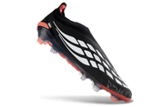 PREDATOR LACELESS  ACCURACY FG BLACK & RED