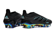 PREDATOR LACELESS ACCURACY FG BLACK BLUE