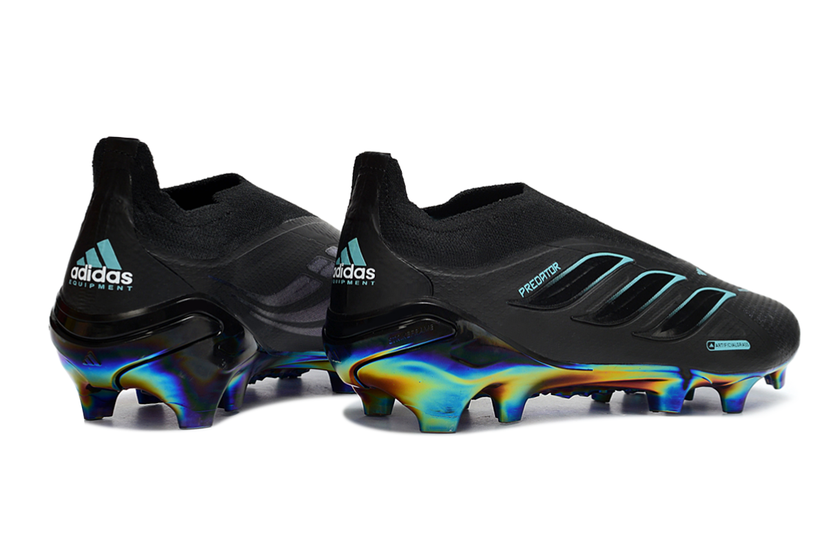 PREDATOR LACELESS ACCURACY FG BLACK BLUE