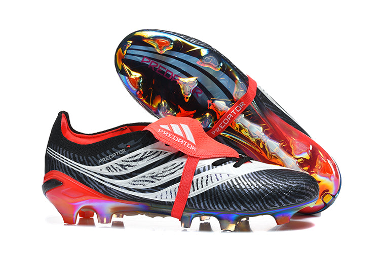 PREDATOR ELITE FG RED BLACK