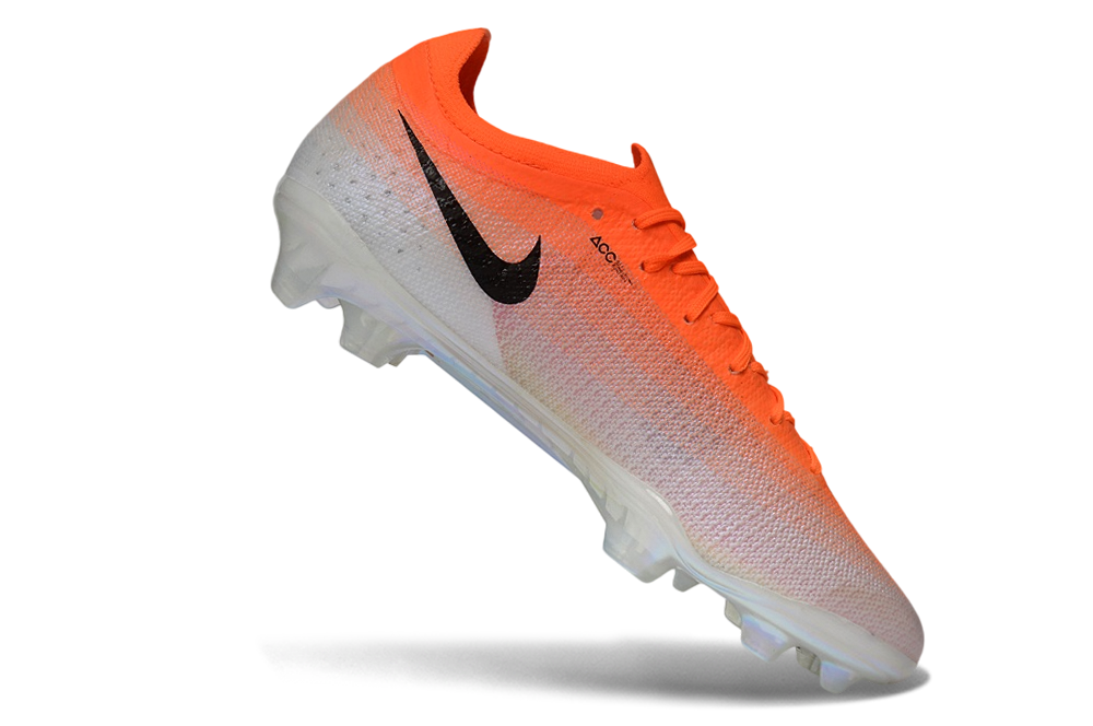 MERCURIAL VAPOR 17 ELITE FG WHITE ORANGE