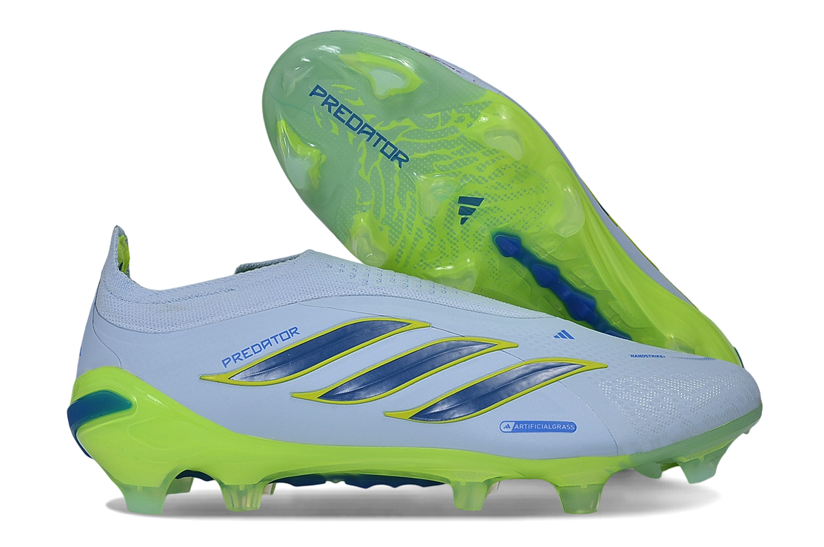 PREDATOR LACELESS ACCURACY FG WHITE GREEN